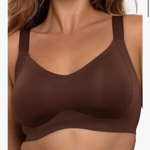 COMFELIE Seamless Wireless Bra for Fuller Bust Women No Underwire